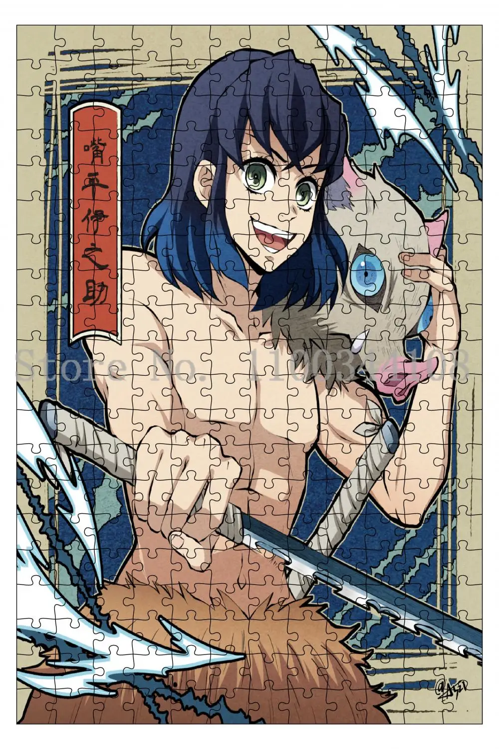 Demon Slayer Shop - Kyodai no Kizuna Members Puzzle