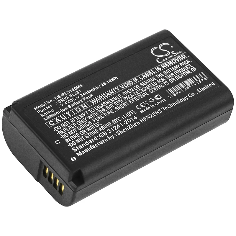 Batteria Della Fotocamera Per Panasonic Dmw-Blj31 Dmw-Blj31E Lumix S1 Lumix S1R Lumix Dc-S1 Lumix Dc-S1R