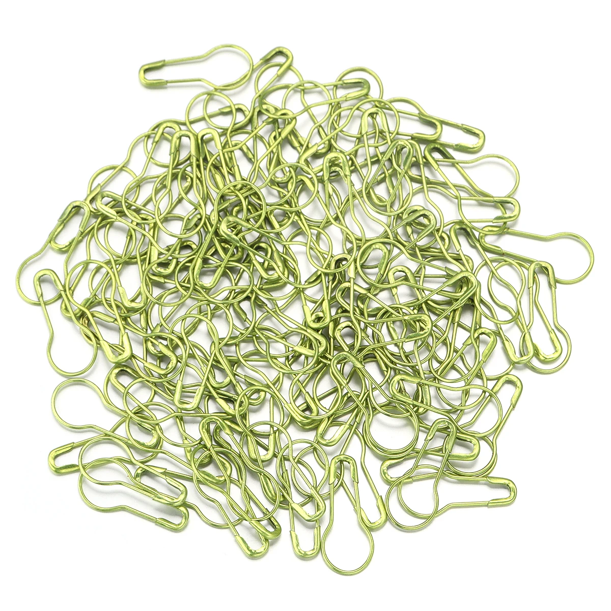 200 stücke Metall Sicherheitsnadeln Bunte Kürbis Glühbirne Form Pins Für Locking Stricken Stich Marker Kleidung Nähen Pins Clips Liefert – Detail 20
