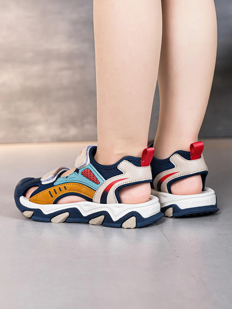 Description Picture 4 of itemBreathable Sport Sandals Summer Sandals for Boys Girls Casual Beach Shoe Comfortable Soft Sole Kids Shoes Fashion Non-slip Shoes