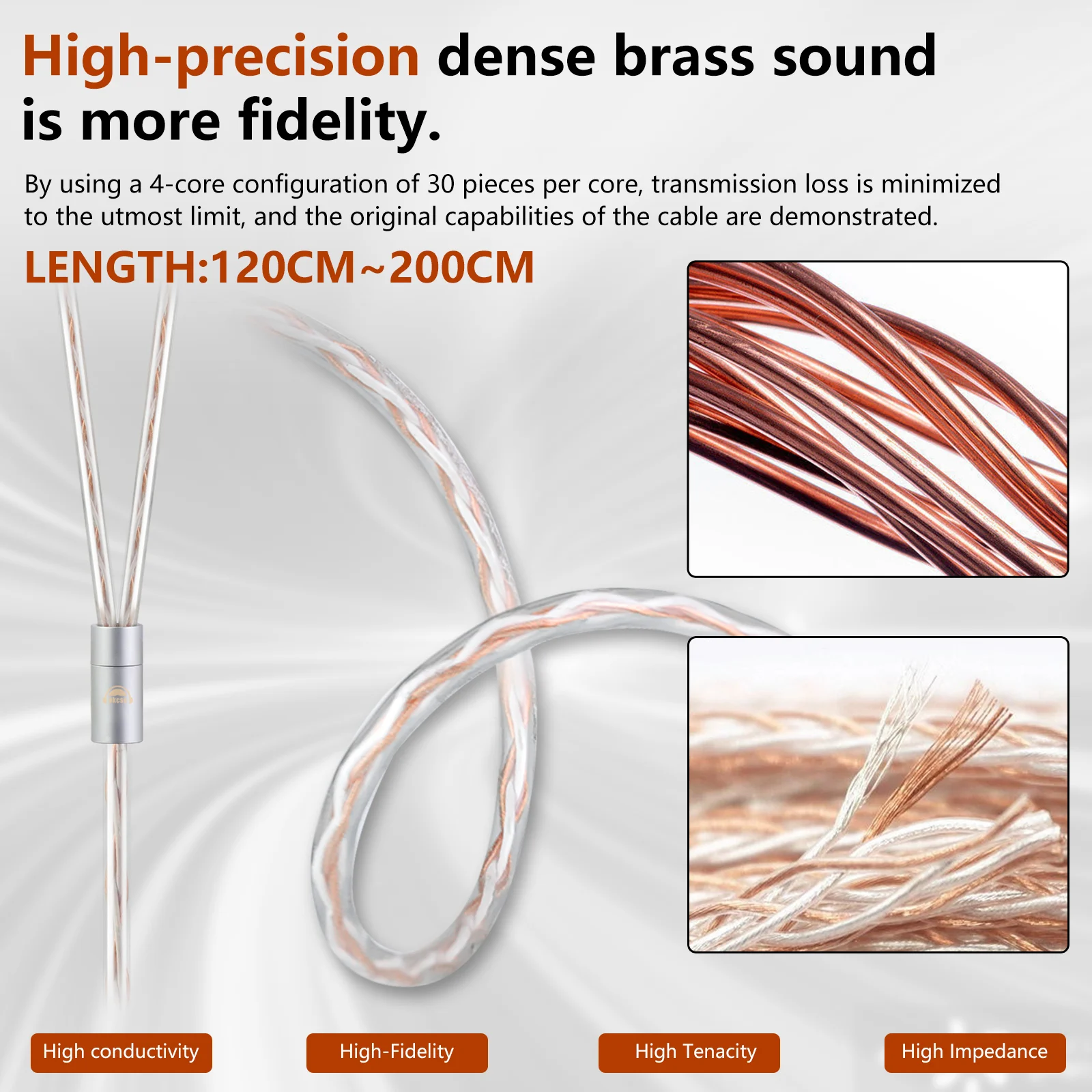 HD800S HD800 HD820 純正バランスケーブル CH800S Amazon | okcsc TCHD800 ヘッドホンケーブル リケーブル