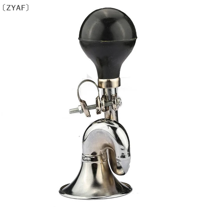〔ZYAF〕Bicycle Snail Air Horn Loud Full Mouthed Bicycle Cycle Bike Retro Bugle Trumpet Bell Mountain Bike Riding Accessories