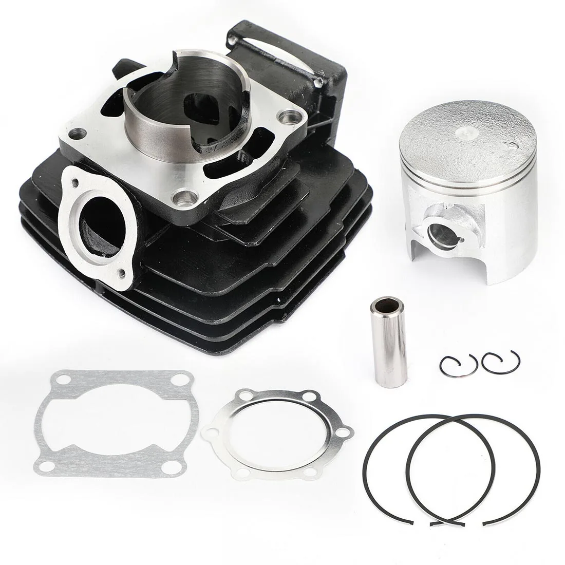 

Motorcycle 56mm Cylinder Piston Gasket Top End Engine Rebuild Kit for YAMAHA DT125 Dual Purpose 1974-1981