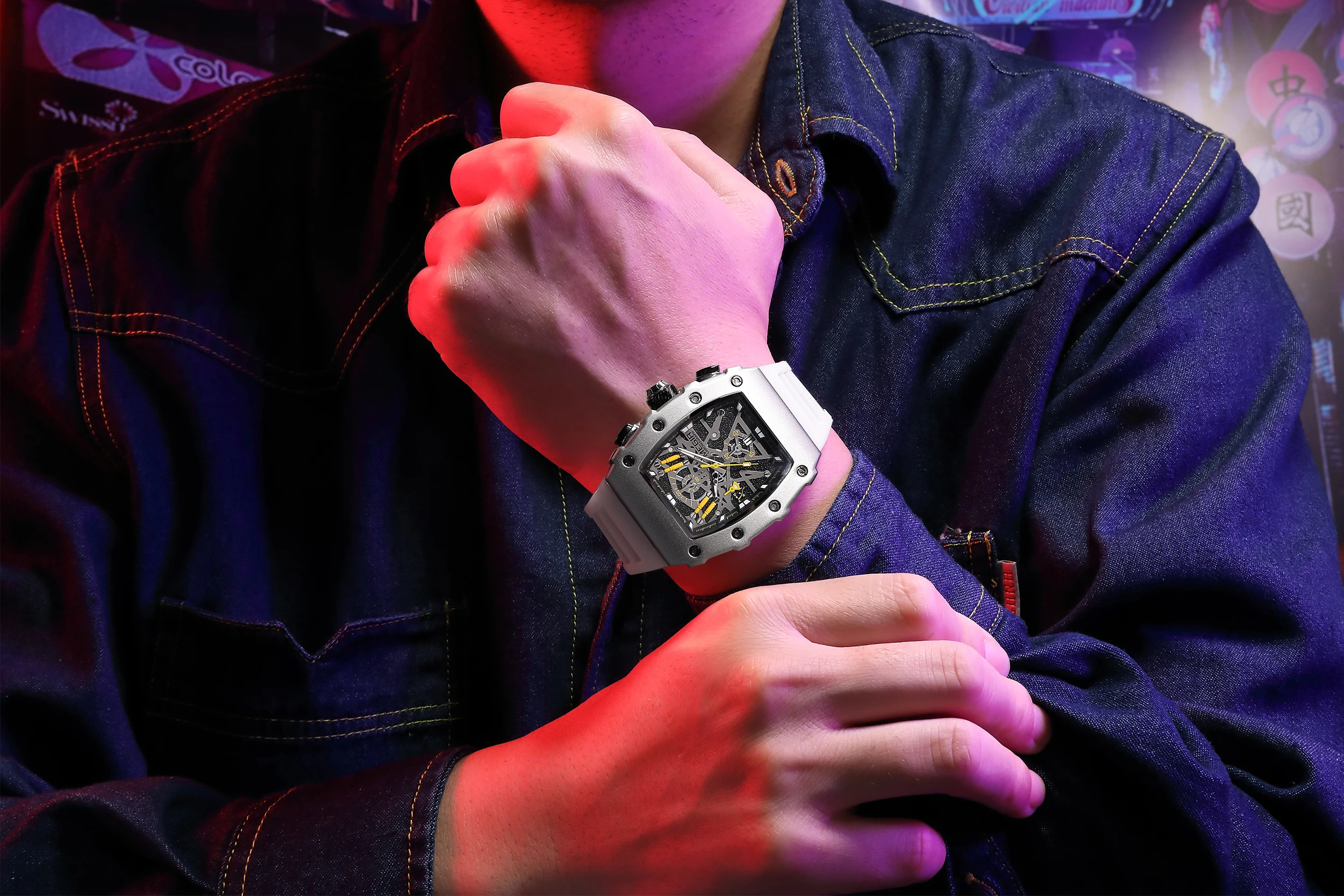 s Mens es Sports Military Wrist Date Luminous Quartz Clock Chronograph for Mens 2218_voghion.com
