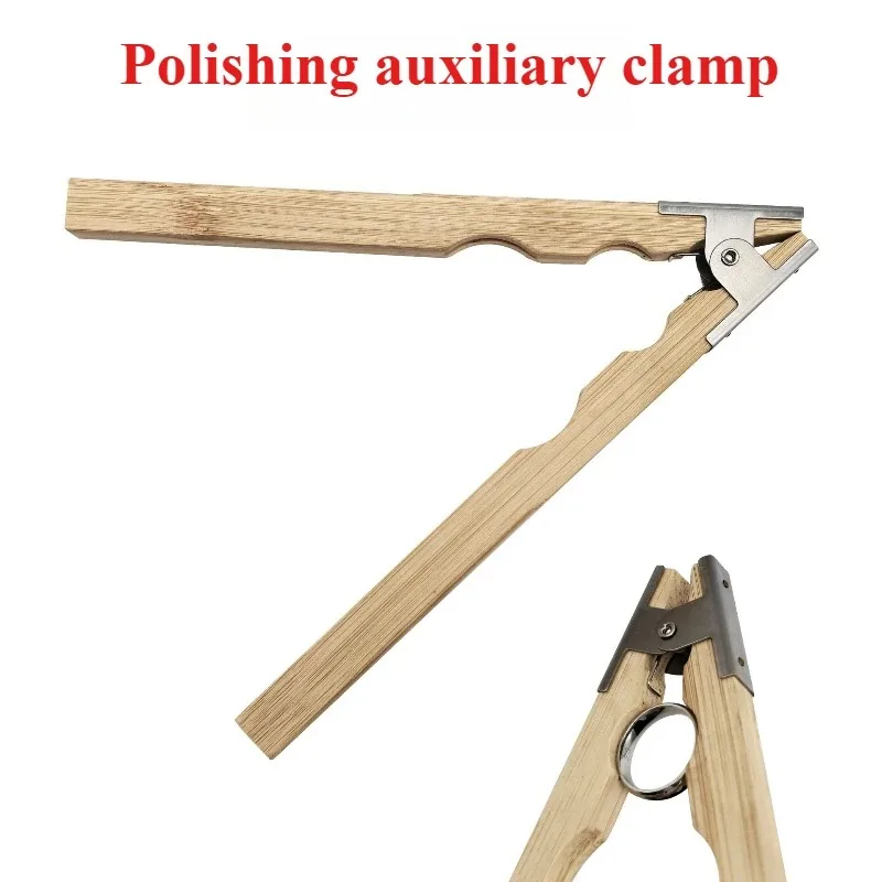 Jewelry DIY Precision Polishing and Clamping Fixture Clip