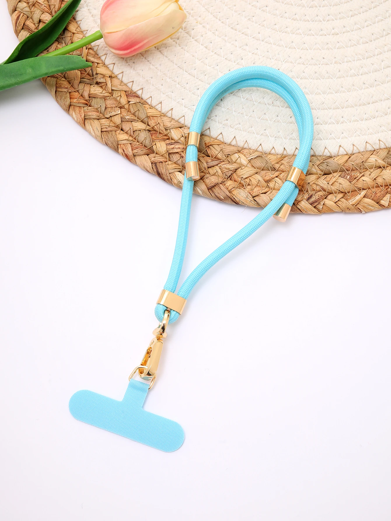 Adjustable Nylon Phone Wrist Strap with Clip - Multifunctional Anti-Loss Rope