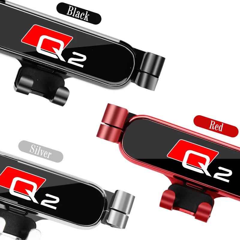 Car Mobile Phone Holder For Audi Q2-Air Vent Mounts Stand GPS Gravity Navigation Bracket Car Accessories phone holder mobile phone holder