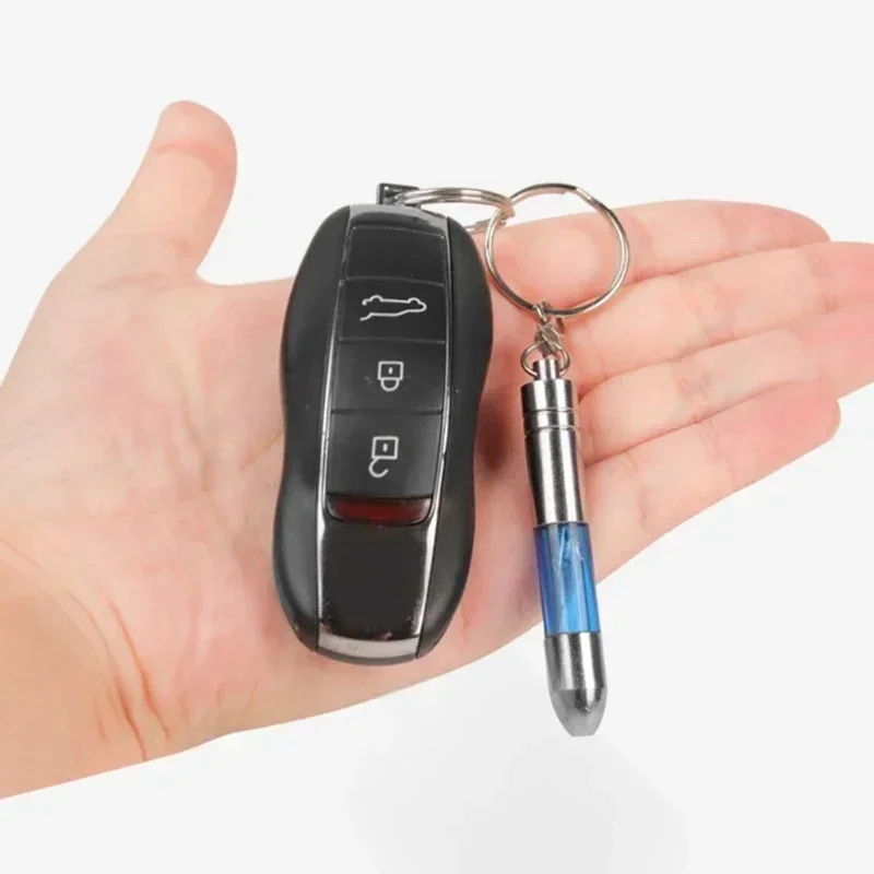 Anti-Static Keychain Car Body Static Eliminator Discharger Antistatic Rod Portable Keychain Eliminator High-Voltage Portable Key
