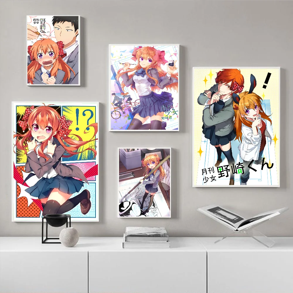 Ежемесячный плакат Nozaki-kun для девочек, плакат высокого качества, настенная живопись, настенное украшение для Кабинета