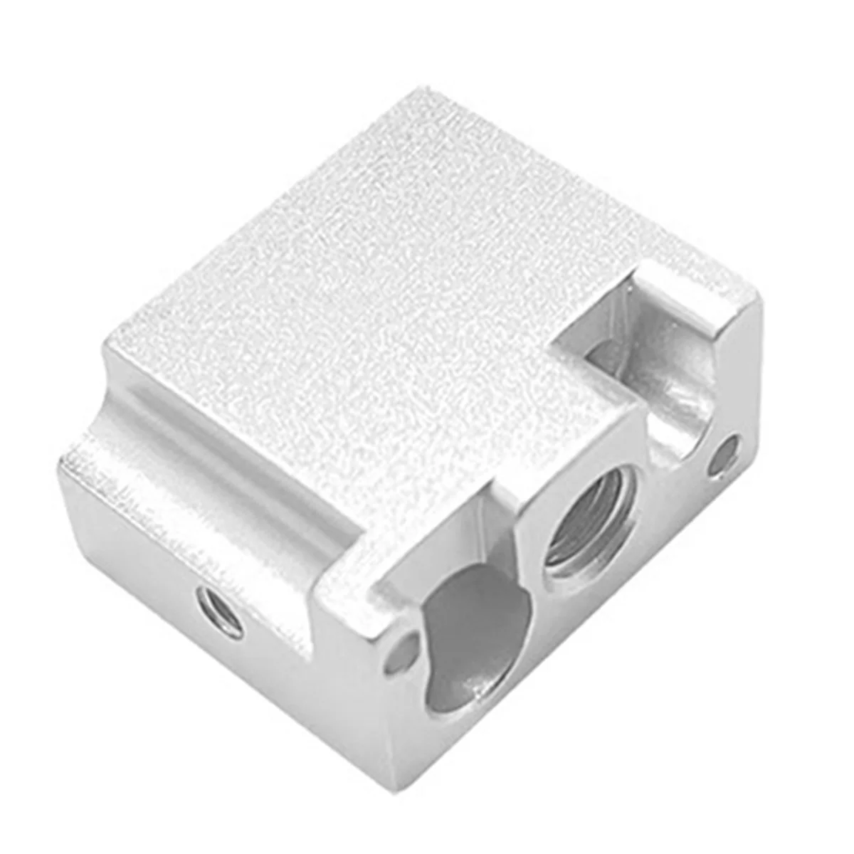 N193R 슈퍼 포 V400 3D 프린터 핫엔드 노즐 익스트루더 부품 프린트 헤드 황동 히트 블록 구리 도금