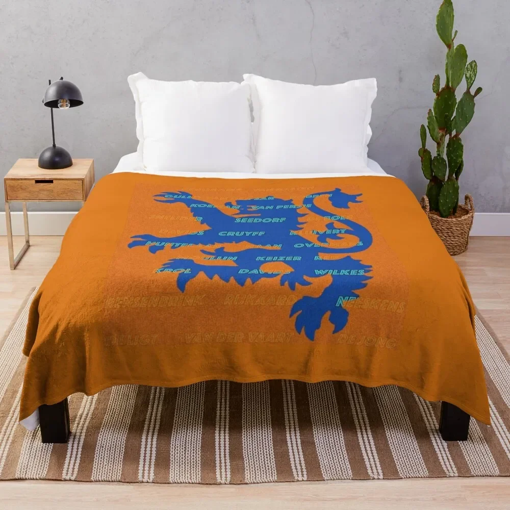 

Dutch National Oranje Team Best Of Throw Blanket Stuffeds Weighted Summer Beddings Flannels Blankets
