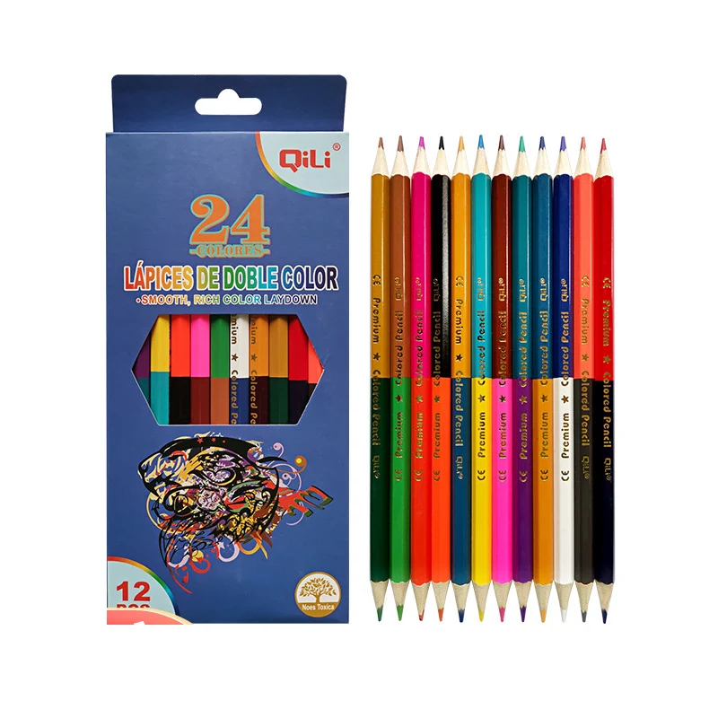 95301-12 Colors Wood Pastel Colored Pencil Set Oil Colour Lead Drawing and  Coloring Pencil for School Kids Drawing Pencils - AliExpress