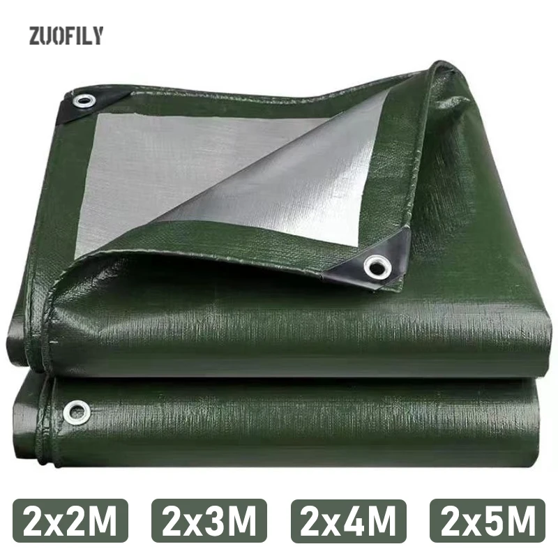 Green Waterproof Tarpaulin 1