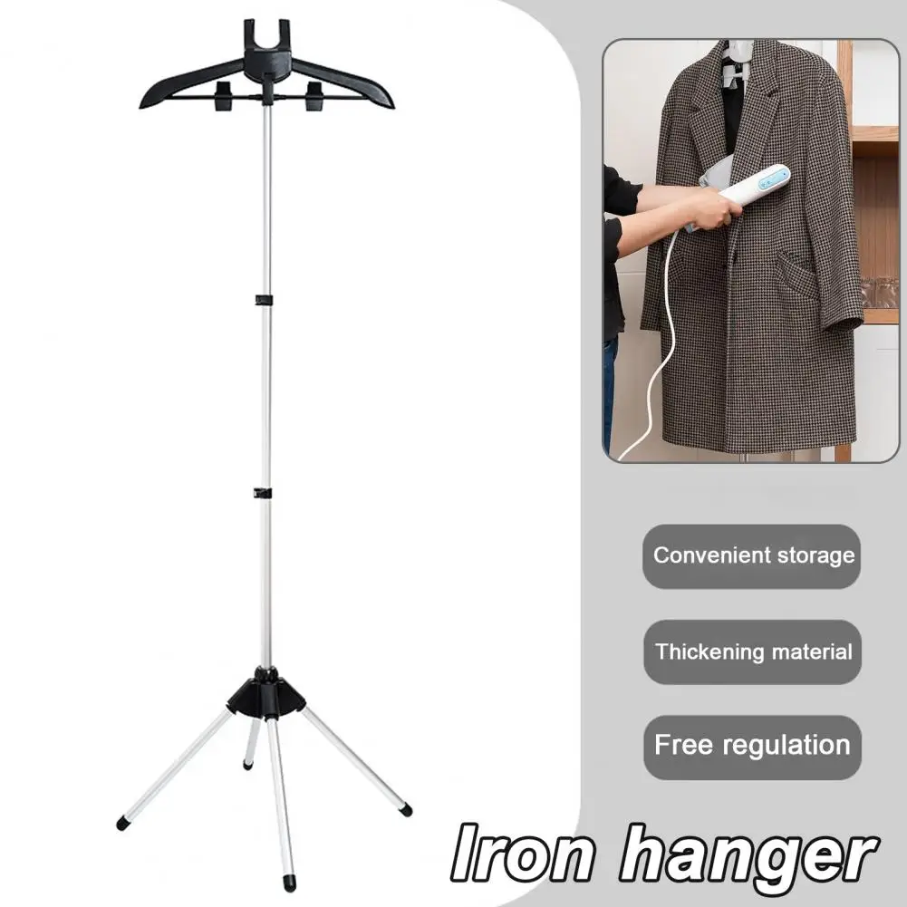 Handheld Steam Hanger Adjustable Standing Garment Steamer Rack Foldable Hanger for Clothes Ironing Handheld Clothing Steam garment steamer accessories