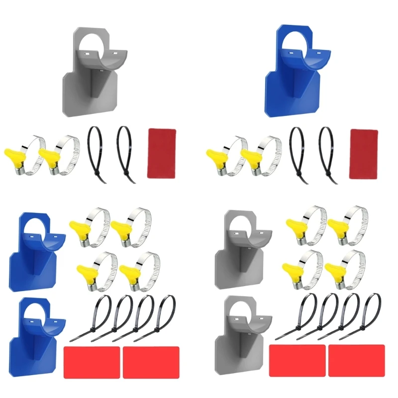 

Swimming Pool Pipe Holder Hose Bracket Mount Hose Water Outlet Bracket For 25-44mm Diameter Hose Pool Accessories T84E