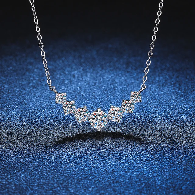 Exquisite Moissanite Necklace: A Timeless Expression of Elegance and Value