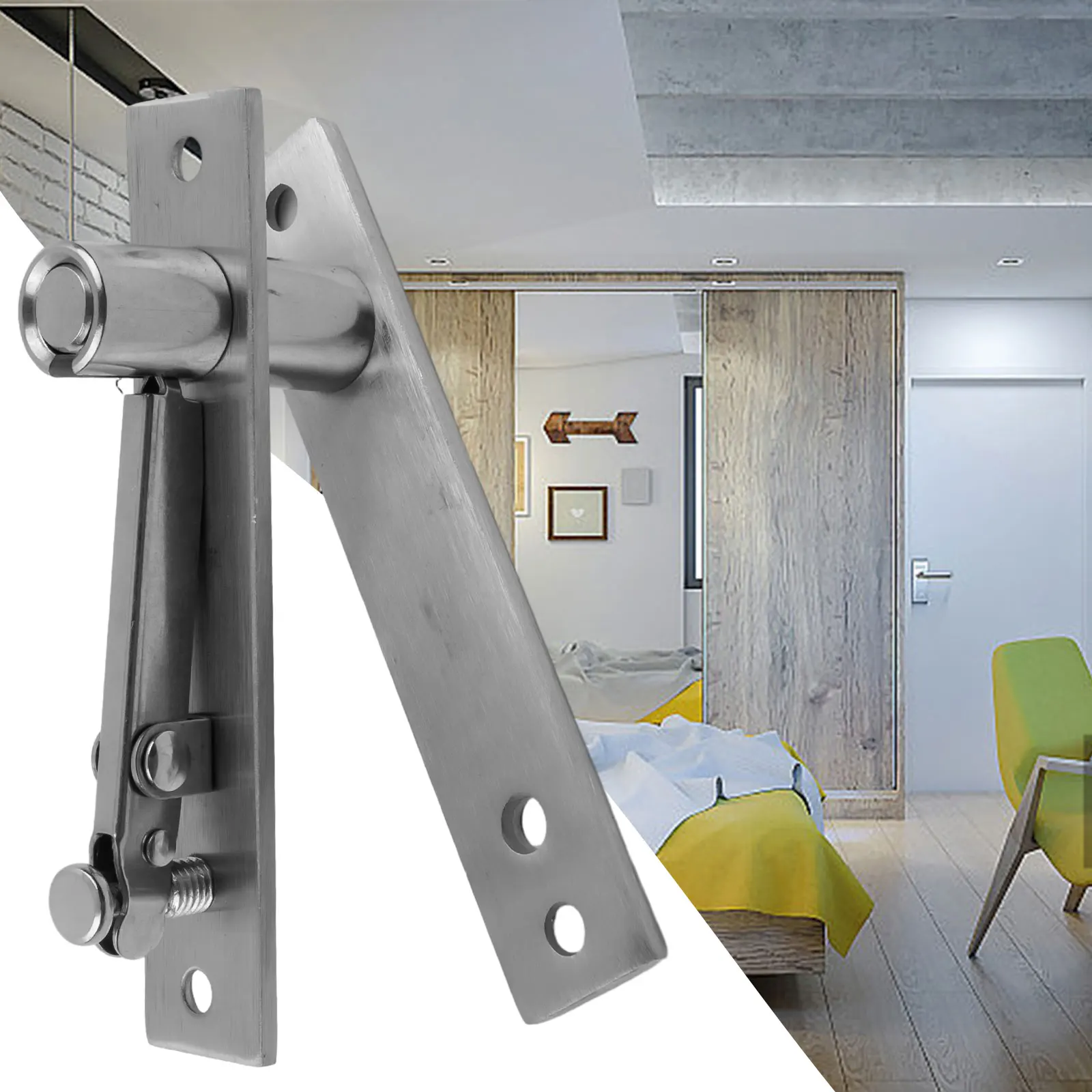 Cerniere Girevoli In Acciaio Inox - Set Da 6 Pezzi - Rotazione 360° - Per Porte E Armadi - Design Nascosto - Foto 3