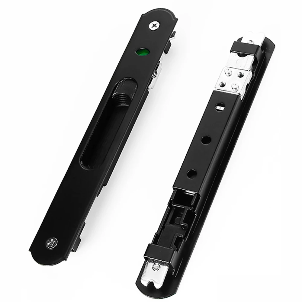 Sliding door lock hook lock sliding door single-sided aluminum alloy glass strip window buckle 90 hook