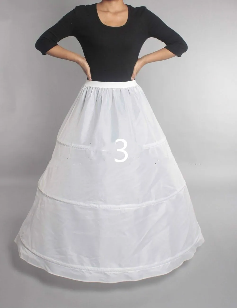 A-line sottoveste Crinoline slip accessori da sposa Multi strati gonna corta in Organza Tutu gonna Vintage  320