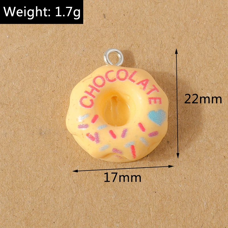 15 Stück zufällige Mischung, niedliche Harz-Tier-Blumen-Charms-Anhänger für Ohrringe, Halsketten, Armbänder, DIY, Kinderschmuck, Geschenkzubehör – Detail 2