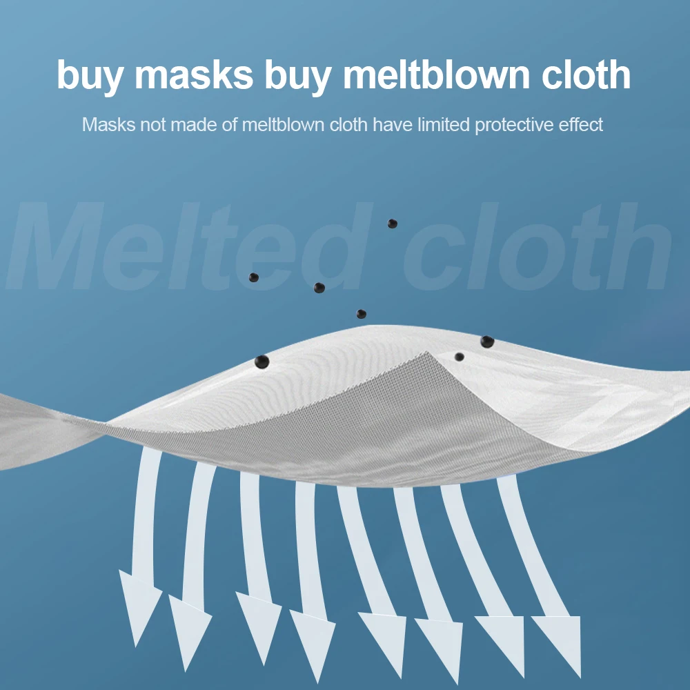 Adult Fish Shape Certified KN95 FFP2 Mask 4 Layers Black Fabric Mascarillas Mouth FPP2 Face Mask KN95 Filter Respirator ffp2mask 6