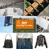 Stainless Steel Flat Eyelets Inside Diameter 5/6/8/10 mm Button Metal Shoe Eye Buckle Leather Rivets File Bag Rack Hollow Nail 6