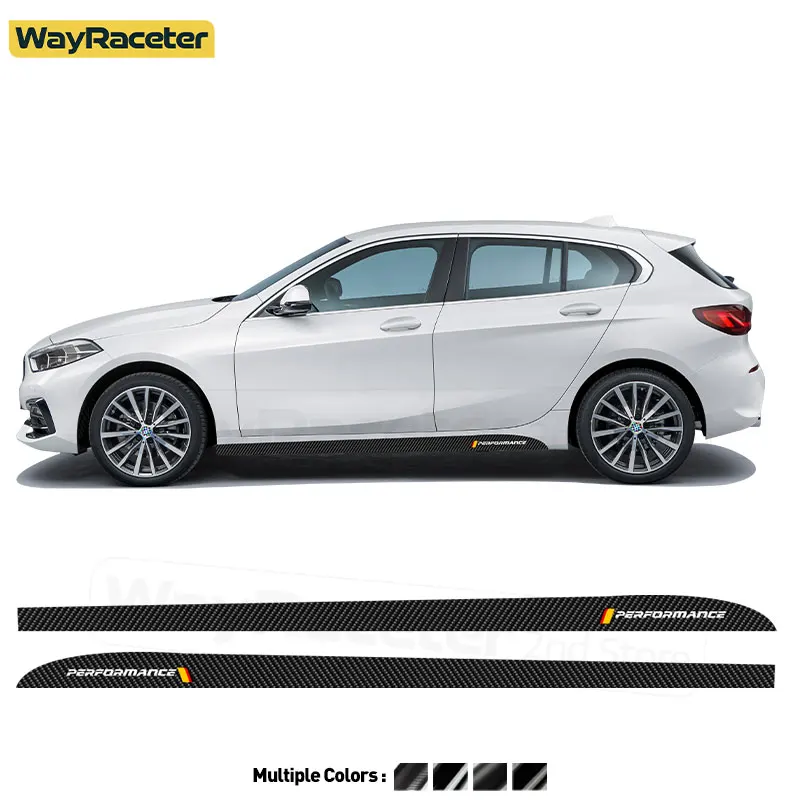 

Германия эффективная дверная боковая юбка полосы наклейка для BMW F20 F21 F40 1 серия 116d 118i 120i 125i M135i M140i 2011-On 2023