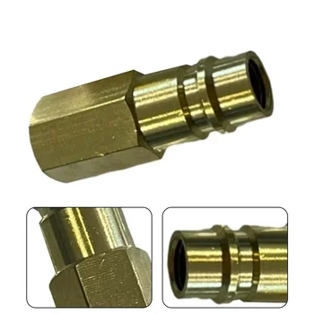 Set adattatore per condizionatore per auto per R134A 1/4 "SAE Thread SAE filettatura interna-LP-aria condizionata per veicoli