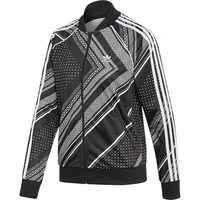 Adidas Authentic SST TT Veste de sport décontractée respirante à motif à pois pour femme DV2574 5