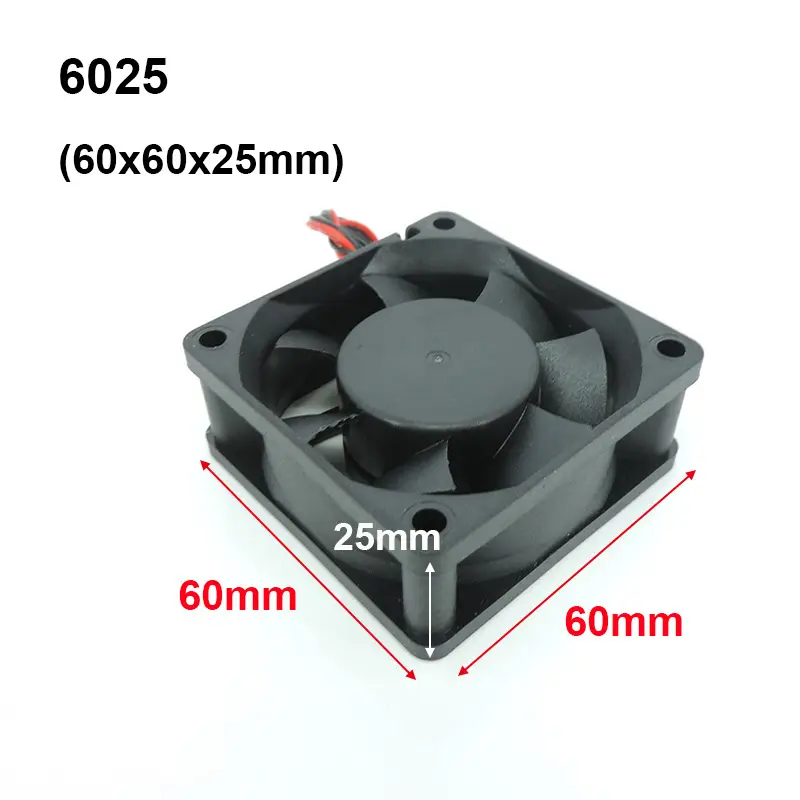 4010 12025 8010 30mm dc 5V 12V 24V Cooling Fan Brushless Motor Case Quiet 40MM 50MM 60MM 70MM 80MM 90MM 120MM for 3D print 2PIN - Image 17