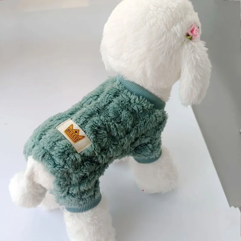 Twist Di Pasta Fritta Double Sided Velvet Teddy Bibear Pome Vip Pet Vestiti Per Cani Di Piccola Taglia Autunno E Inverno Nuovo Stile