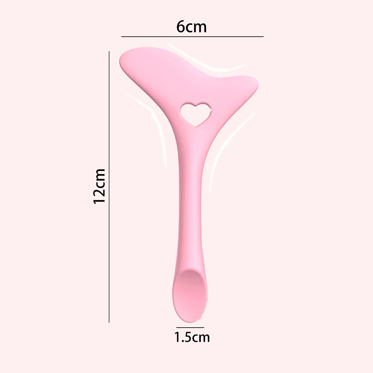1PS Silicone Eyeliner Auxiliary Artifact makeup tools eyebrow stencil tool eyeliner stencil tool eye makeup tools Cosmetic Products To Draw Eyeliner Eyebrow Lipstick Auxiliary Tool