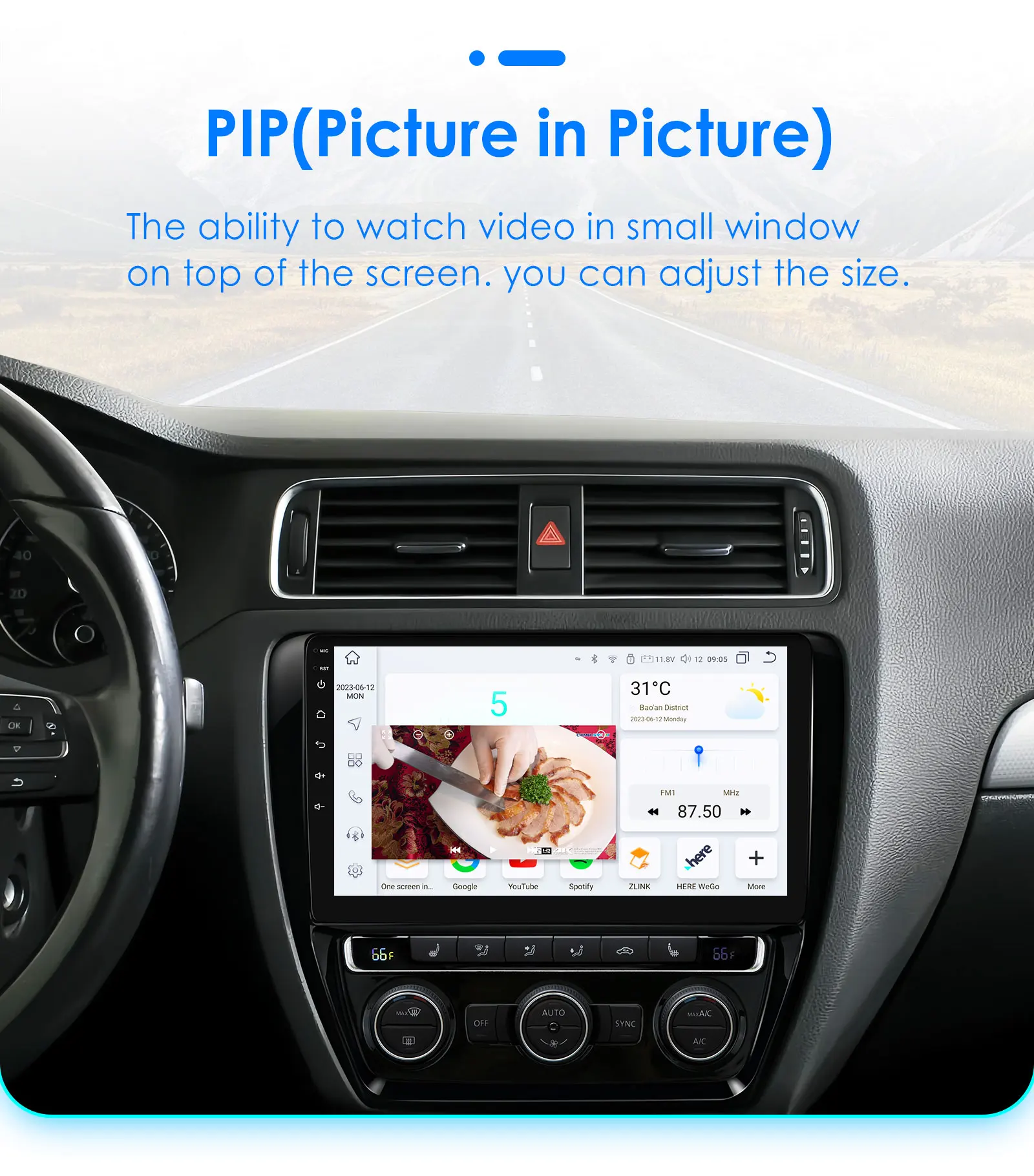 10,1-Zoll-7862-Carplay-Android-Autoradio für VW Volkswagen Jetta 6 2011-2018 Multimedia-Player GPS-Stereoanlage 360-Grad-Kamera Bildschirm RDS DSP SWC – Detail 35