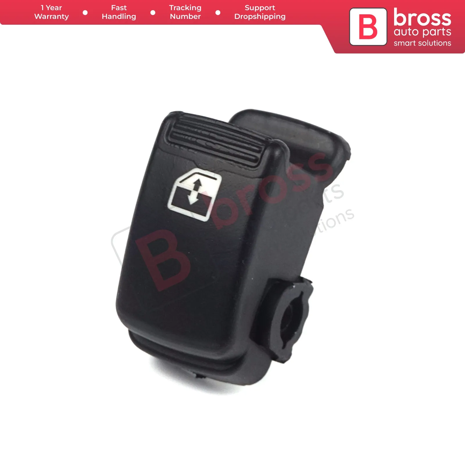 

BDP1149 Single Window Switch Button Cover Cap 93580-2E000 for Hyundai Tucson MK1 Getz Matrix Kia Sorento MK1 Sportage 2 Carens