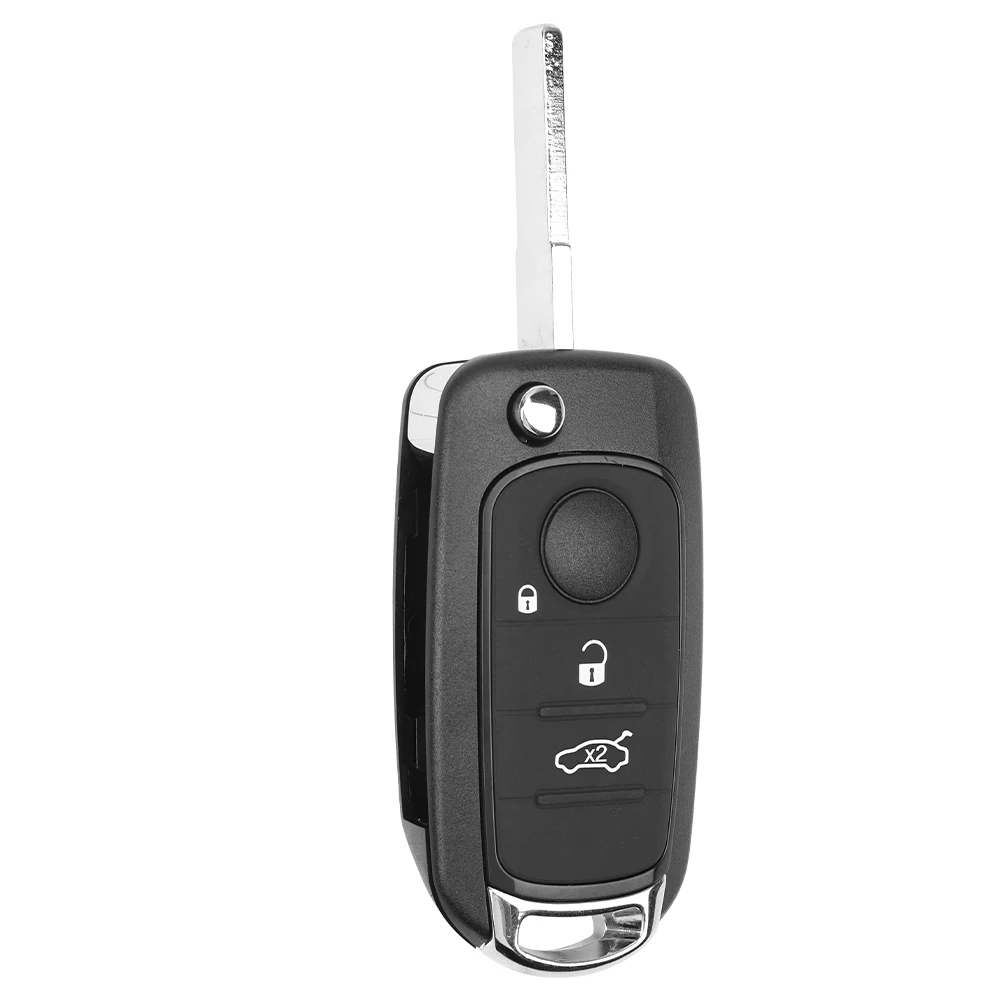 Xuri 3/4 Button Remote Car Key FSK433.92MhzMQB Megamos AES ID48 / 4A Chip for Fiat 500X Egea Tipo SIP22 Blade