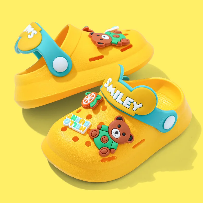 Baby Slippers Shoe Sandals for Girl Boy Mules 운동화 Baby Girl Cartoon Shoe Sandal Infantil for Boy Kid Garden Infant Gir