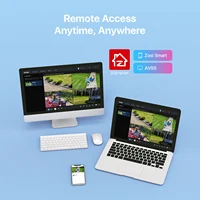 ZOSI 8CH 1080P система видеонаблюдения с искусственным интеллектом обнаружения транспортных средств 5MP Lite H.265 + DVR 2MP купольные камеры наблюдения — изображение 6