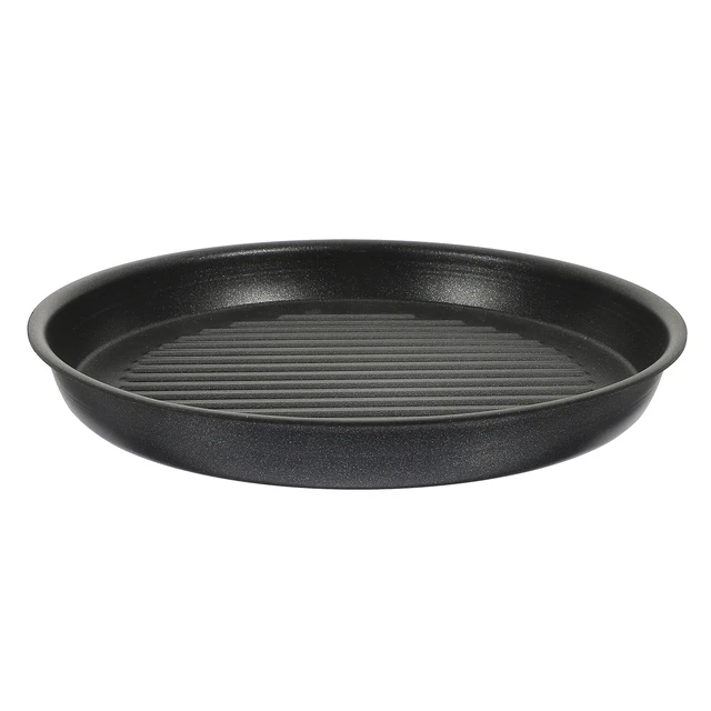 Grill Skillet Round Skillet Grill Pan Portable Aluminum Griddle Pan  Nonstick Stove Top Grill Pan For Meats Fish Steak - AliExpress