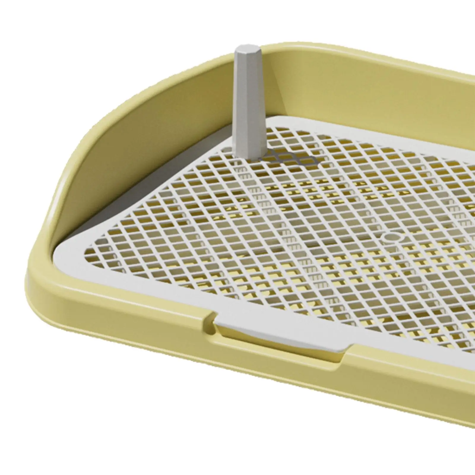 Pee Pad Holder Dog Toilet Open Top Entry Dog Litter Pan Reusable Dog Potty Tray Training Pad for Garden Household Porch Bunny