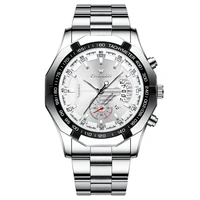 2024 New Style Fashion Brand Men's Quartz Watch Luxury Dial Luminous Waterproof Sports Automatic Date Business Men Wristwatch 2