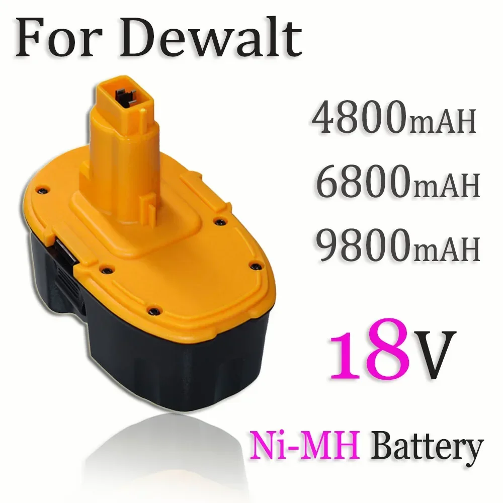 

18V 4800/6800/9800mAh Rechargeable Battery,For Dewalt DC9096 DW9096 DE9039 DE9095 DW9098 Cordless Electric Tool