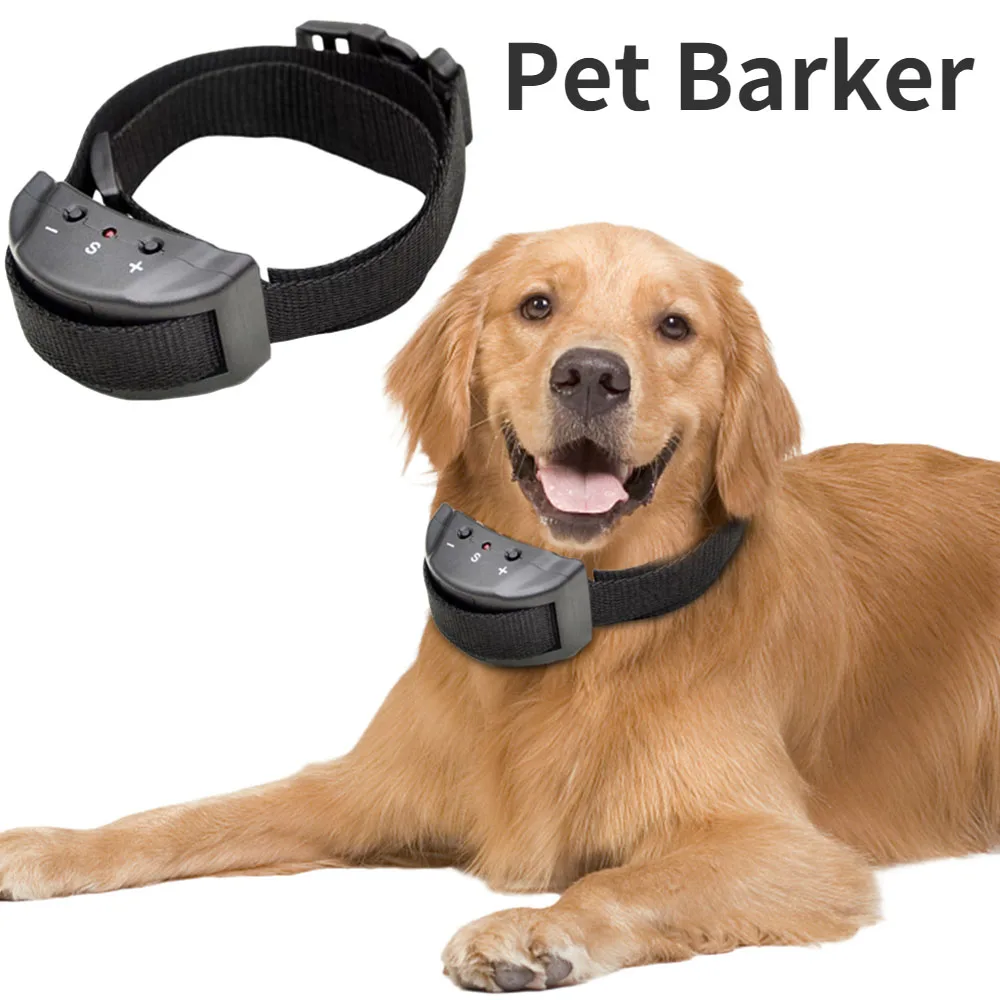 Collar antiladridos para perros y mascotas, dispositivo de entrenamiento resistente al con 7 sensibilidad, con de choque, para dejar ladrar| | - AliExpress