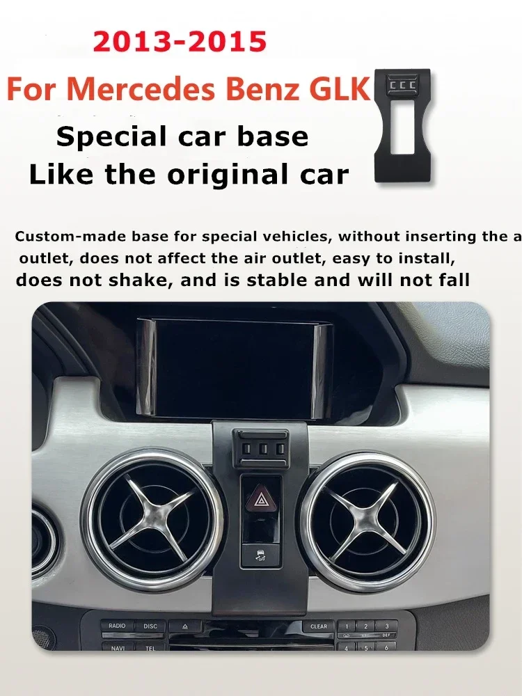 2013-2015 For Mercedes Benz X205 GLK Mobile Phone Holder Wireless Charger GLK300 GLK260 Car Mount Navigation Bracket GPS Support