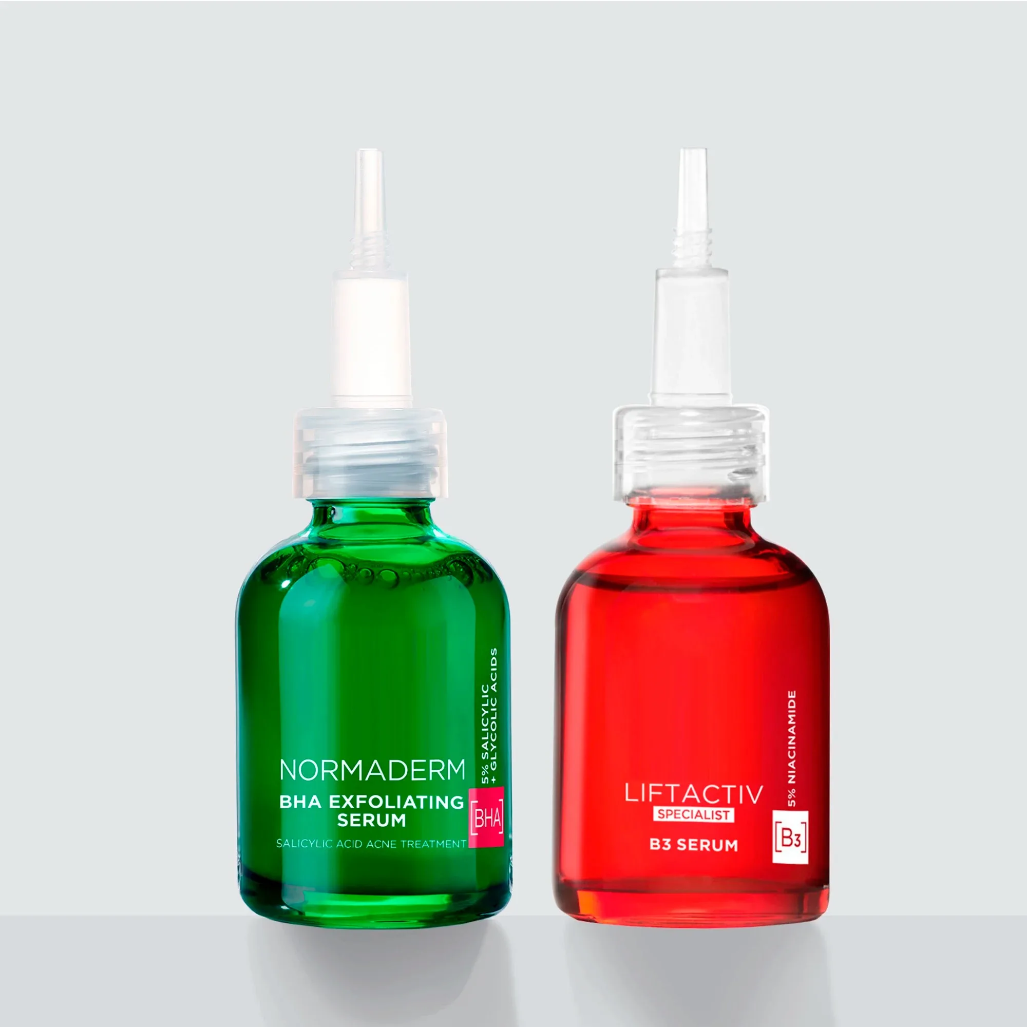 2pcs customize products face serum B3 /Probio-BHA/ Retinol Specialist/ Vitamin C/ Liftactv Suppeme HA/Meno 5 BI serum facial essence