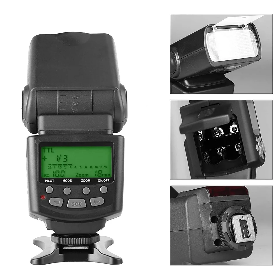 Eike K-14EXT-C E-TTL Acro Ring Lite Flash With LED AF Assist Lap
