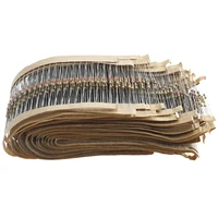 2500pcs Resistor Kit, 1/4W 5% Tolerance Carbon Film Resistors 1 Ohm-10M Ohm 50 Types 10R 39R 680R 56K 470K 3.3M 4.7M Ohm - Image 2