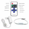 Mini Spot LED 12V Downlights Dimmable 1W Ceiling Lamp Set Remote Controller 15mm Recessed Black Silver White Cabinet Spot Lights 6