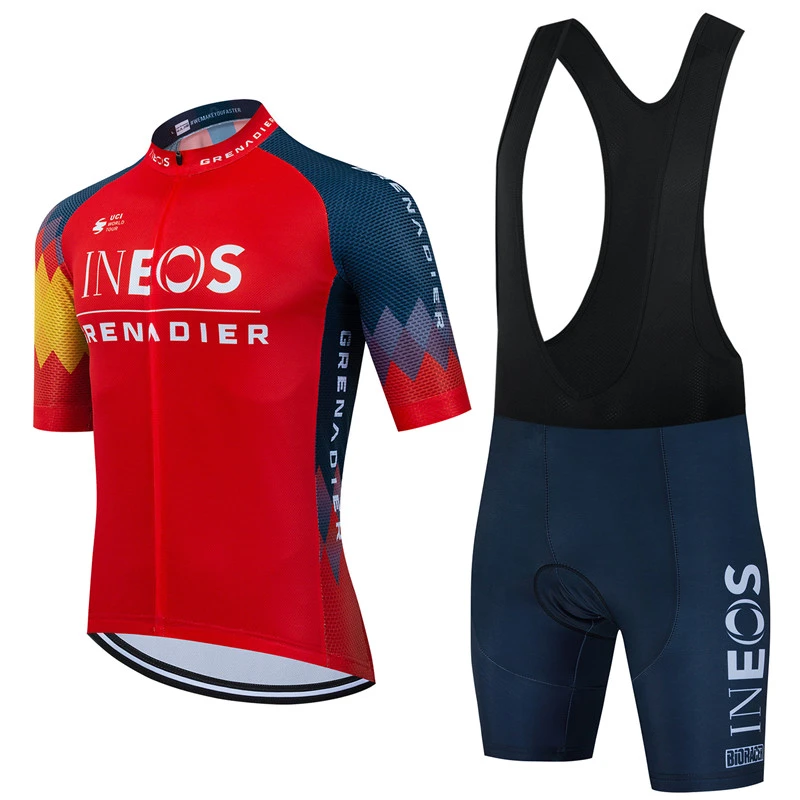 2023 Ineos Grenadier Cycling Jersey Set Mtb Ropa Ciclismo Maillot Men
