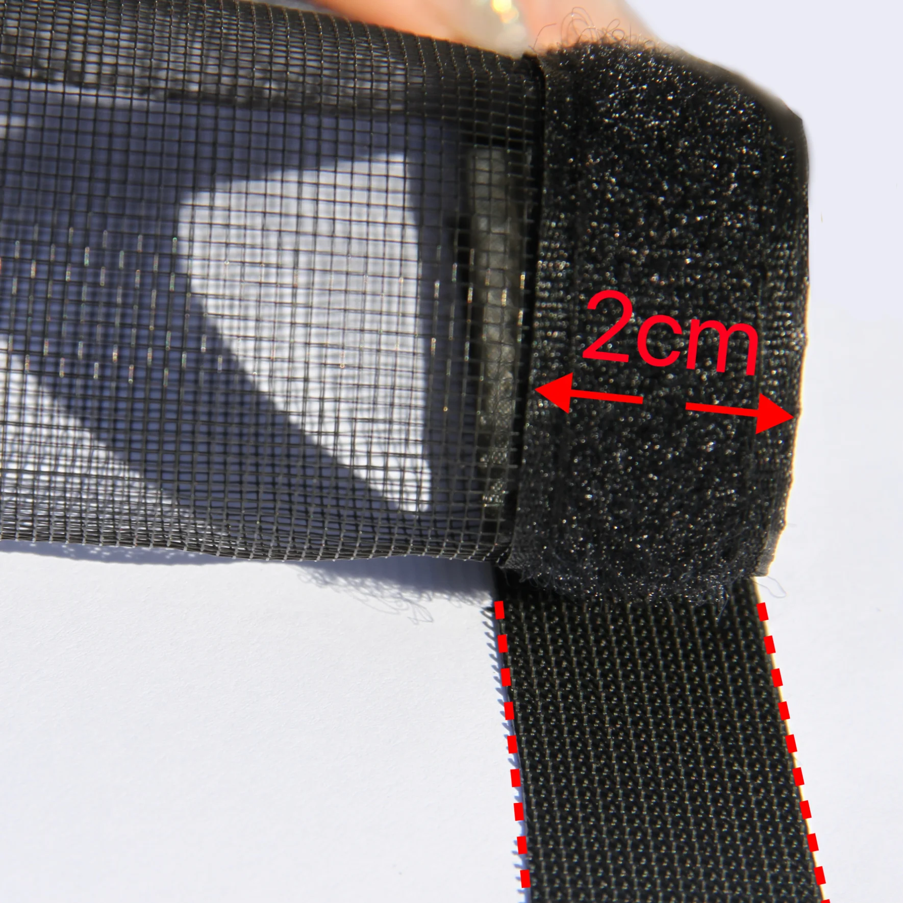 Window Anti-mosquito Screen Mesh Custom Black Self-installed Invisible Screen Mesh Home Self-adhesive Perforation-free