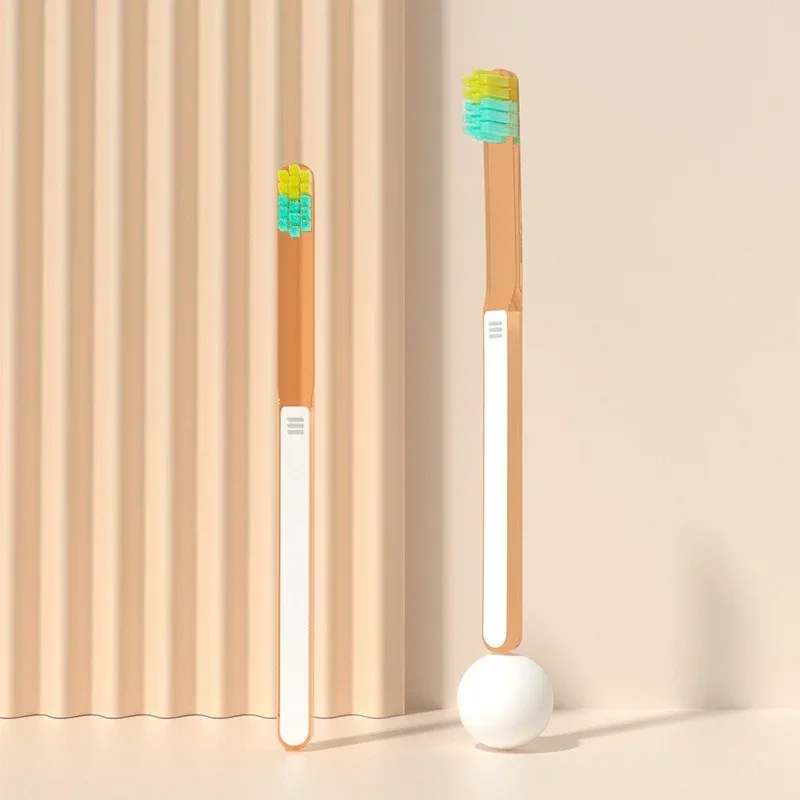 Adult Wide Head Toothbrush High-end Quality Soft Bristle Toothbrush Macaron Color Daily Family Pack